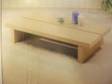 COFFEE TABLE,  large chunky plank effect light oak coffee....