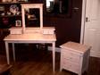 £65 - LOVELY SOFT pink dressing table