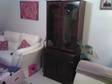 £50 - DISPLAY CABINET,  Mahogany 6ftx3ft wide