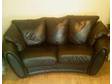 2 SEATER BLACK leather sofas,  pair of designer italian....