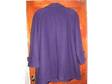 IDEAL LADIES WINTER COAT. Purple colour short 100% wool....