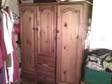 SOLID PINE WARDROBE 3 compartments 3 drawers 1....
